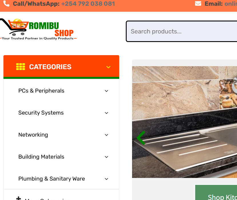 E-commerce Web Application Image 1